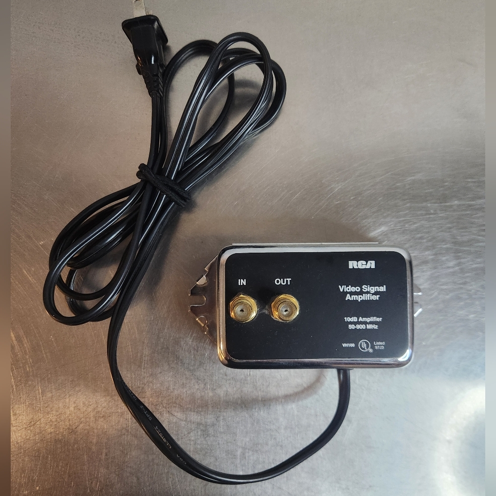 RCA Black Video Signal Amplifier